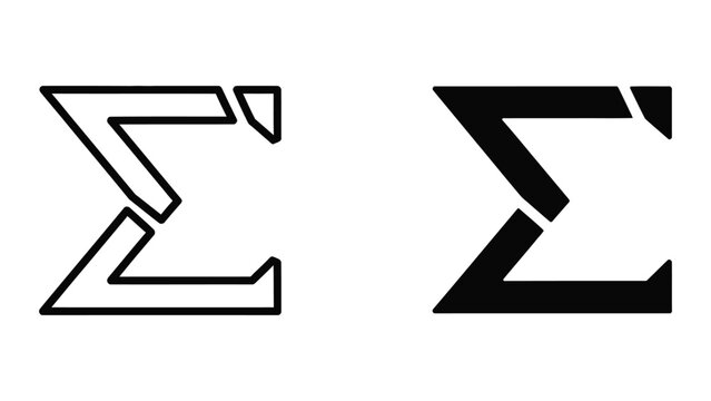 Comparison of stylized and bold letter z variations in typography design