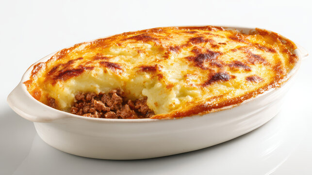 rustic hachis parmentier food photography