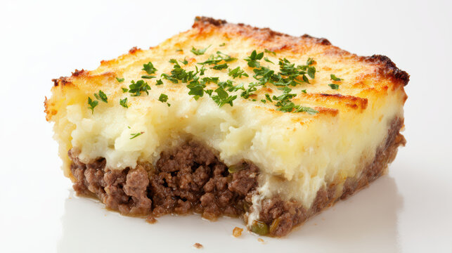 rustic hachis parmentier food photography