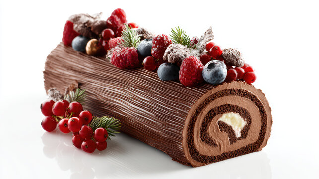 festive food photography of a whole buc for celebrations