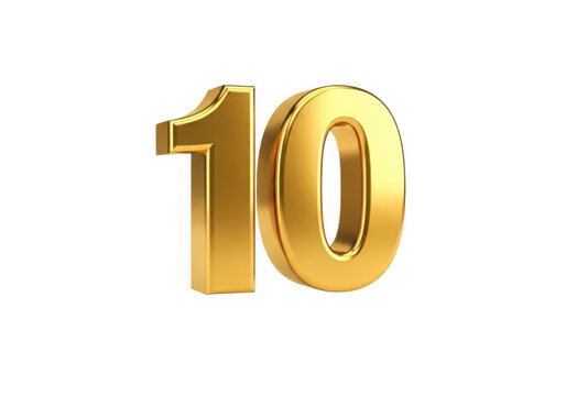 Golden yellow water pump with polished metal impeller isolated on transparent background