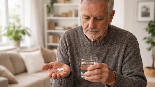 Medication intake for senior patient