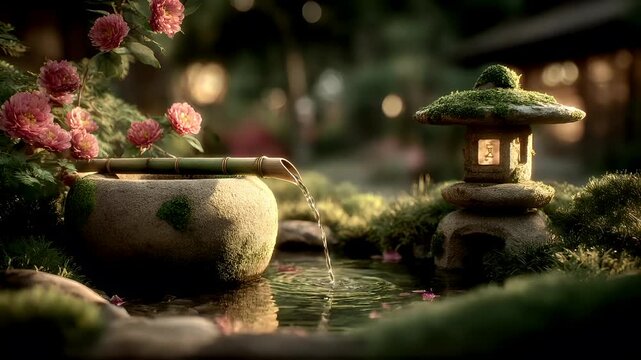 Zen Buddhism, meditation, inner peace, Chinese Japanese Asian tradition. Therapy stress release treatment, health lifestyle.