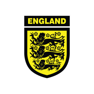 England National Football Team Crest Emblem.