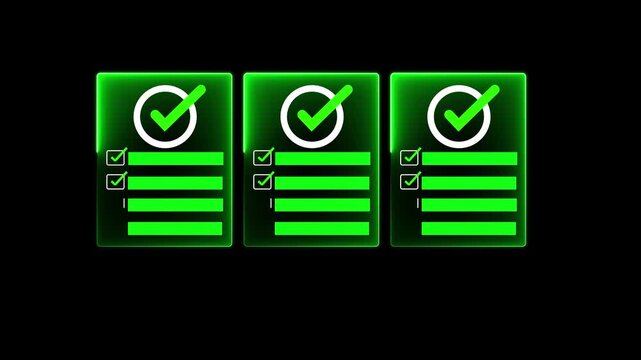 Businessman marking checklist with loading progress bar. Concept of task tracking, project development, management workflow, and monitoring ongoing business progress.