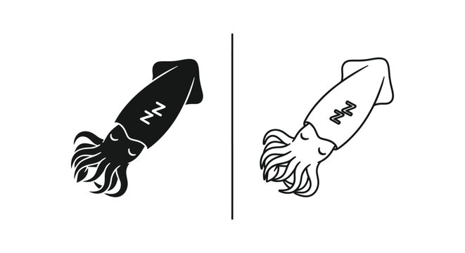 Squid Ink Logo Design: Unique Branding Ideas Vector