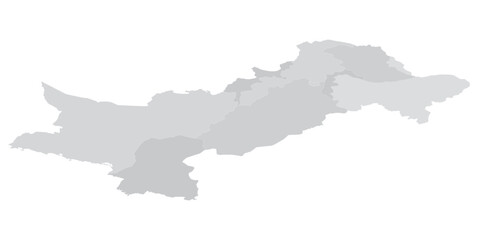 Fototapeta premium map of pakistan