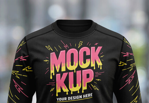 Athletic Raglan T Shirt Sport Mockup