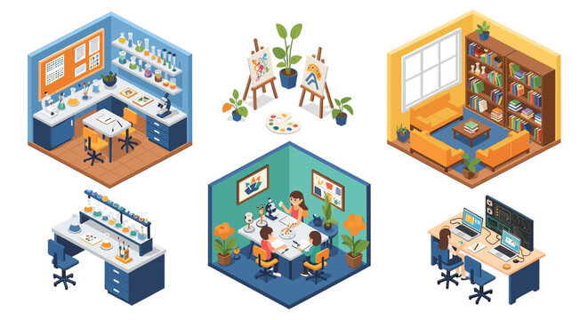 A clean, modern laboratory setup evokes scientific inquiry, research, and innovation. Ideal for presentations, website graphics, or depicting knowledg