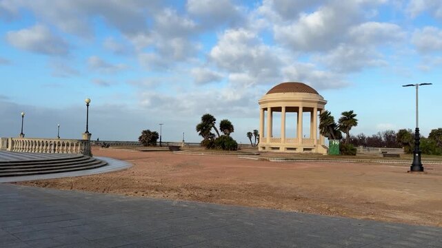 Neoclassical Gazebo at the Terrazza Mascagni in Livorno