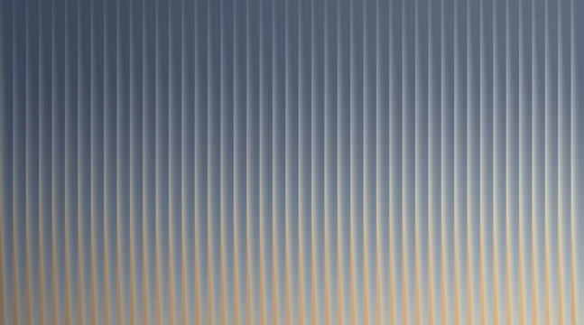Abstract textured background with vertical ribbed lines in soft gradient shades of blue and beige creating a subtle visual effect