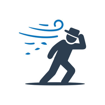 Braving Heavy Wind Icon