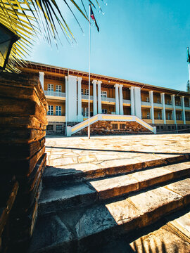 Parlamentsgeb&auml;ude in Windhoek, Namibia