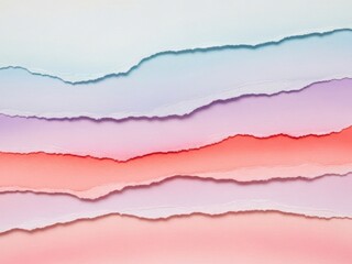 Naklejka premium Abstract layered wavy lines with gradient background