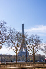Obraz premium The Eiffel Tower in Paris France FR