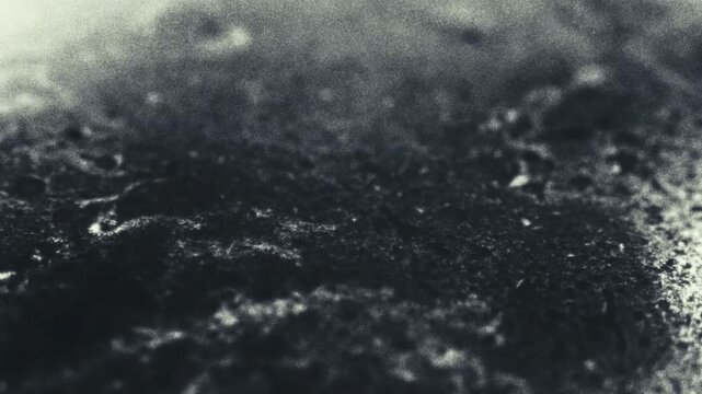 Archival footage of an old science experiment