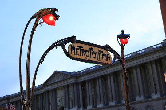 paris Metro, france
