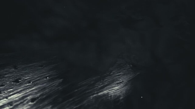 Archival footage of an old science experiment