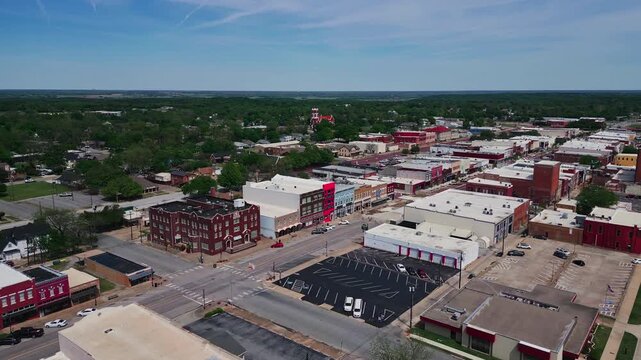 Main Street in Denison, Texas