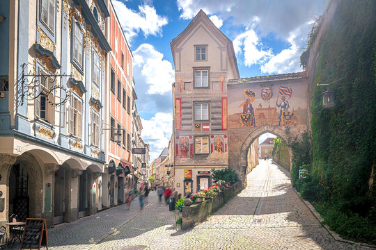 Old town of Steyr in Upper Austria, Austria
