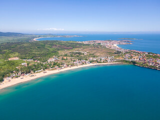 Fototapeta premium Black Sea coast near Smokinya Beach, Bulgaria
