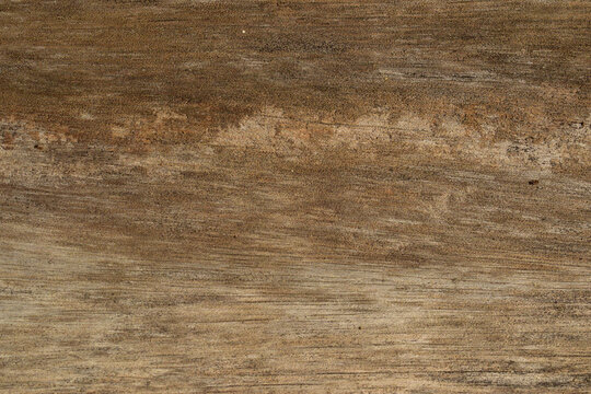 Linhas marrons de veios de t&aacute;bua de madeira antiga, textura velha amadeirada