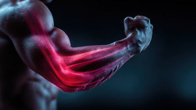 Pain signals from the muscles in the arm identified through AI technology