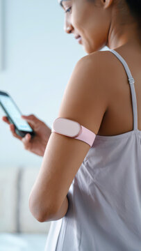 Smart wearable fertility tracking device for women's health innovation, ovulation prediction technology, bio-sensor integration, user-friendly app, digital health trend