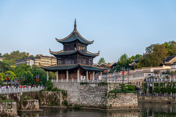 Obraz premium Jiaxiu Building, Nanming District, Guiyang City, Guizhou Province, China