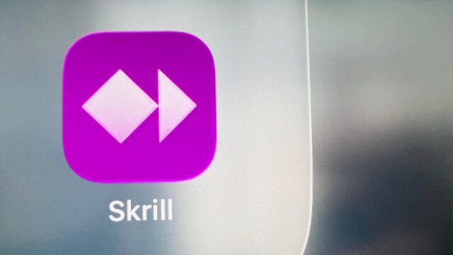 skrill logo. skrill app. skrill photo