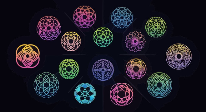 Sacred Geometry Ornaments, Sacred Geometry, Sacred Geometry Patterns, Sacred Geometry Art