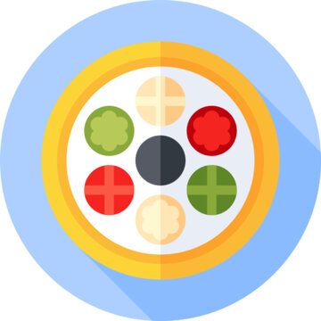 Dasik Korean Traditional Cookie Icon