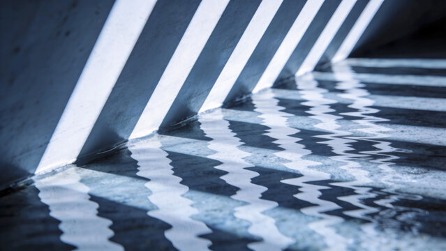 Stripe Reflection Pattern