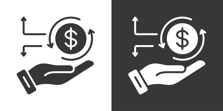 Life Cycle Icon Set Vector Collection Isolated In Black And White