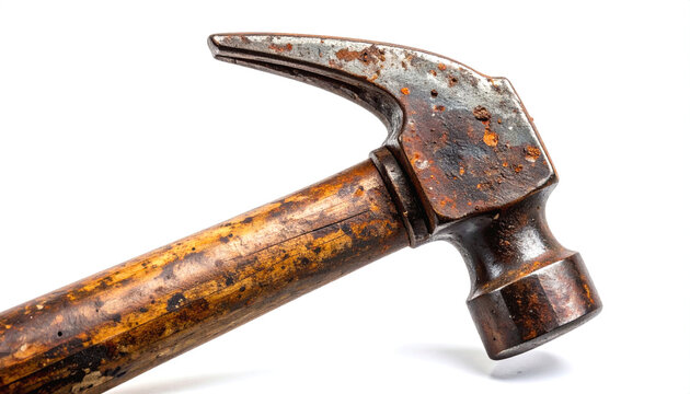 Vintage ball peen hammer macro shot on canon r