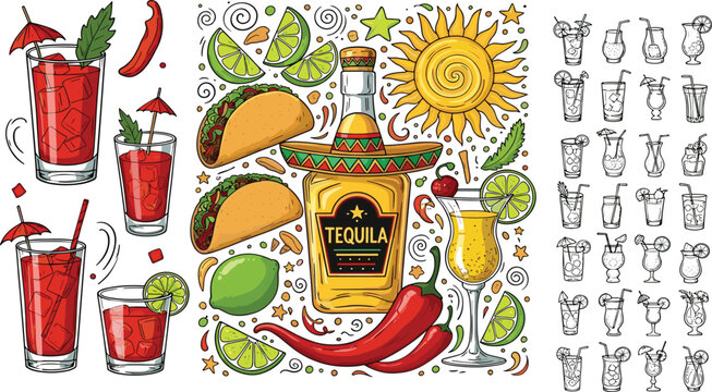 Tequila And Tacos Images – Browse 16,663 Stock Photos, Vectors, and ...