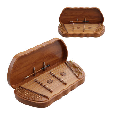 Khim - Traditional Cambodian Hammered Dulcimer Musical Instrument