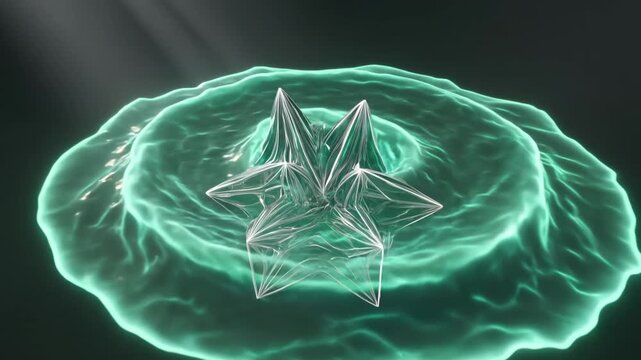 Ultra premium vulnerability node imploding slow motion opulent emerald energy cinematic cyber security visualization