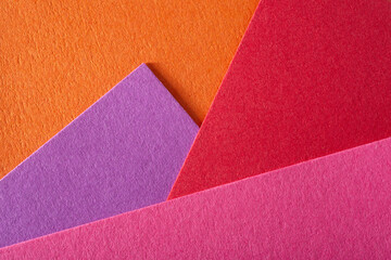 Fototapeta premium Multicolor abstract background with paper texture. Textured colored paper with Suprematist geometric shapes and lines.