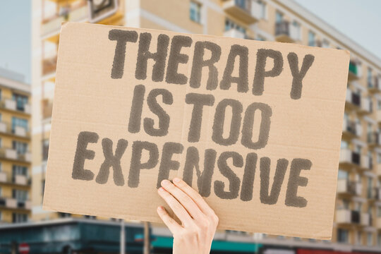 "Therapy Is Too Expensive" Weekly therapy sessions are priced out of reach for most wage earners without comprehensive mental health coverage. THERAPY. MENTAL. COST. WAGE. INSURANCE.