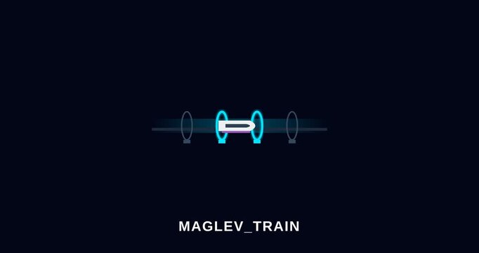 High Speed Maglev Train for Futuristic Urban Transportation
