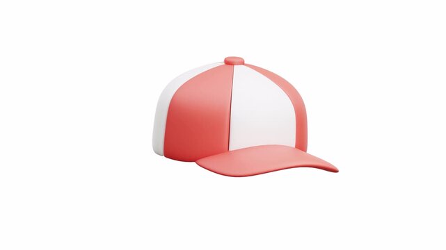 3d animation baseball cap sportswear headwear accessory fashion sport