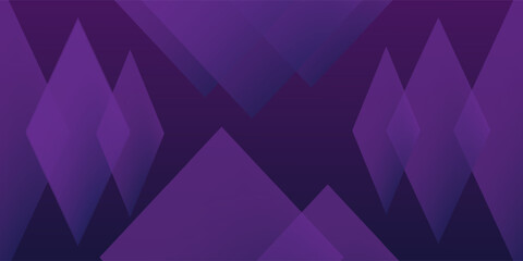 Obraz premium Abstract purple geometric background with gradient triangles and squares.Modern terendy design in vector illustration