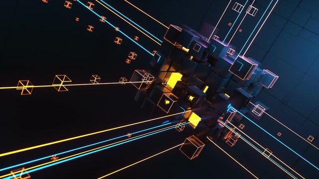 Cryptocurrency, Bitcoin, gold coins, and foreign currency notes together, representing digital and traditional finance investment.

