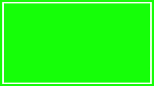 A dusty border with subtle glowing particles frames a bright green screen area.