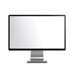 Fototapeta premium High-resolution image of a modern computer monitor isolated on transparent background