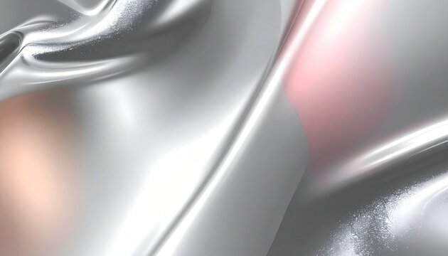 Smooth metallic gradient with reflective effect for futuristic slides