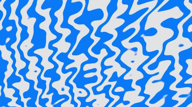 abstract blue and white wavy camouflage pattern