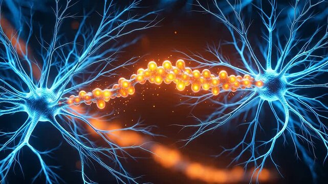 Neuron connection with synapse activity for Contemporary Lifestyle and Visual Storytelling