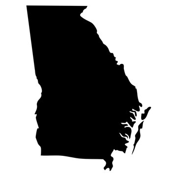 Arizona state map icon with clean and simple design, perfect for geography, travel, and location-based projects